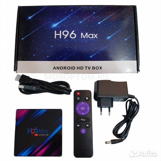 TV приставка Android H96 max