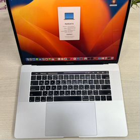 Macbook Pro 15 i7/16/512gb A1990 2018 silver