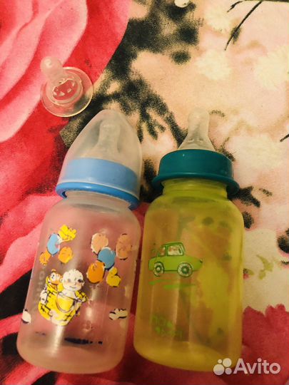 Пустышки, бутылочки