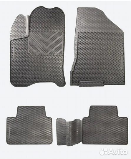 Резиновые коврики соты LADA Vesta