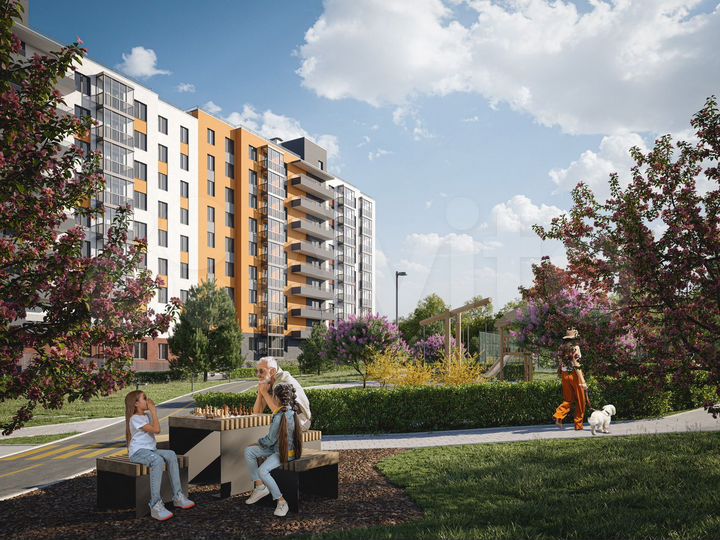 1-к. квартира, 38,3 м², 5/9 эт.