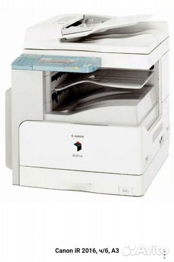 Принтер сканер копир, canon IR 2016, ч/б А3