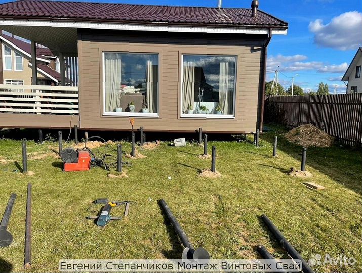 Винтовой фундамент