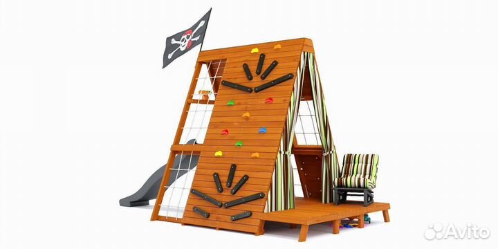 Детский уличный спортивный комплекс для дачи