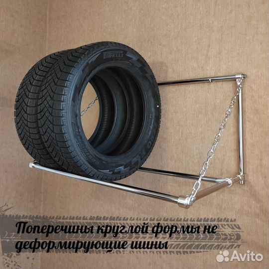 Хранение шин (полка для колес)