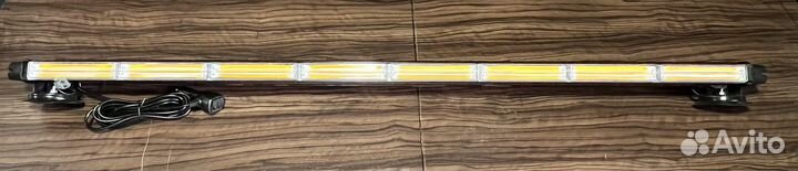 LED мигалка 125см 8 секций + 2 боковые