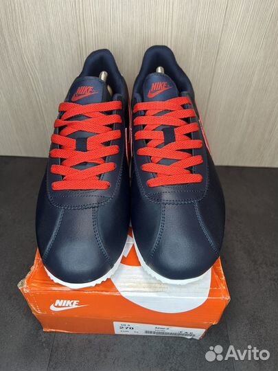 Кроссовки nike cortez classic navy red 41-46