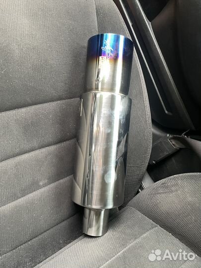 Глушитель прямоточный hks