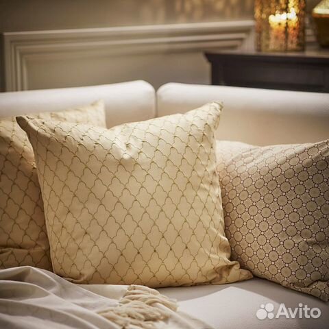 Новый чехол Икеа с вышивкой