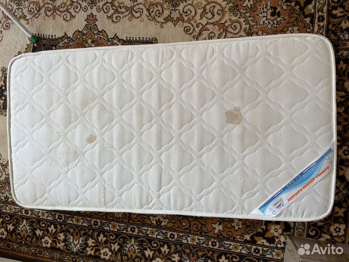 Матрас детский 120 60, одеяло,наматрасники