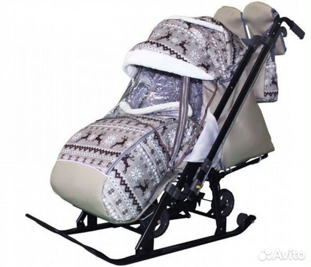 Сани коляска детские