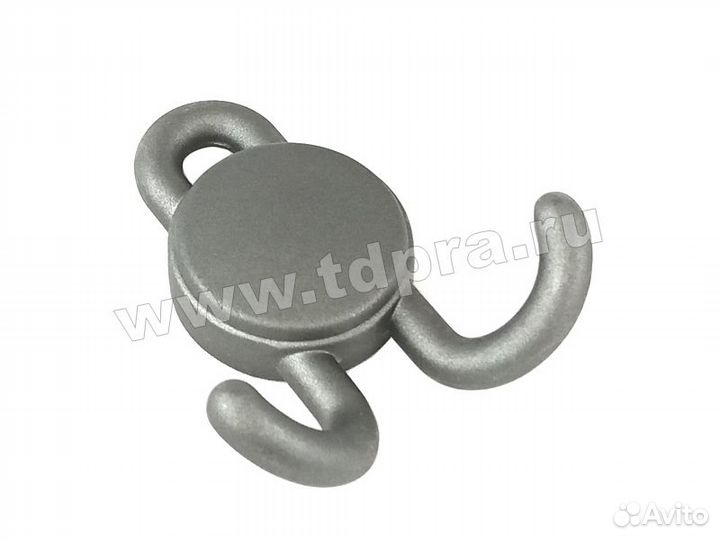 Крючок двухрожковый 321 замак графит C321Z.002GFQ