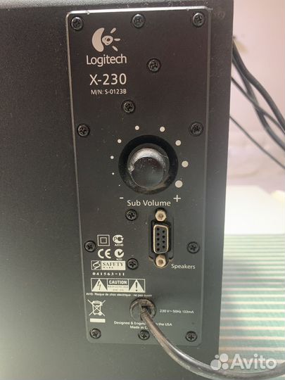 Сабвуфер Logitech x-230