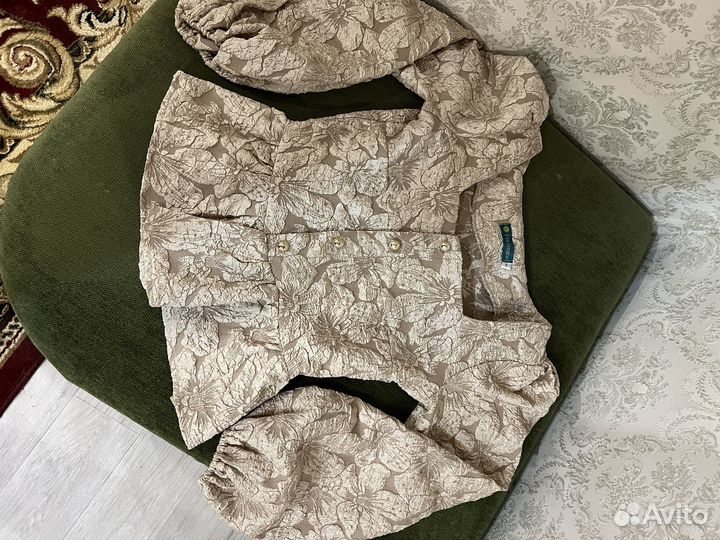 Блузка жаккард 44