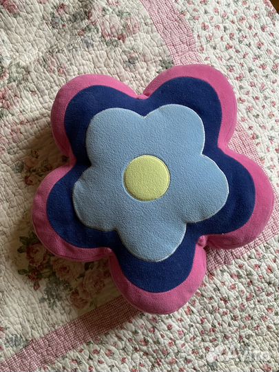 Мягкая подушка игрушка цветочек IKEA