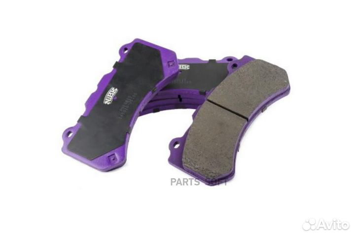 Nibk PN0801S Колодки тормозные дисковые sport