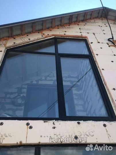 Остекление окон и балконов пвх