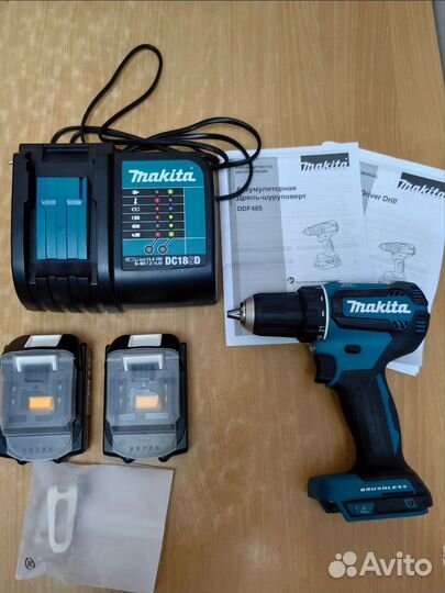 Шуруповерт makita 18v бесщеточный