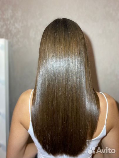 Кератиновое выпрямление, ботокс для волос