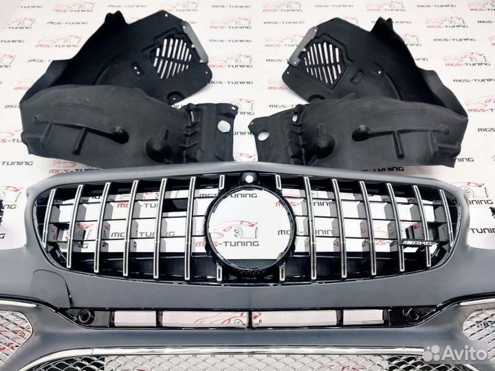 Передний бампер S65 рест Mercedes S-coupe C217 AMG