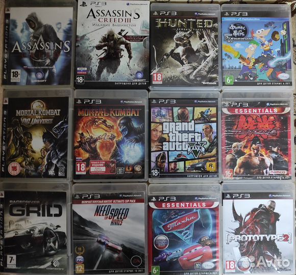 Игры для приставок ps3