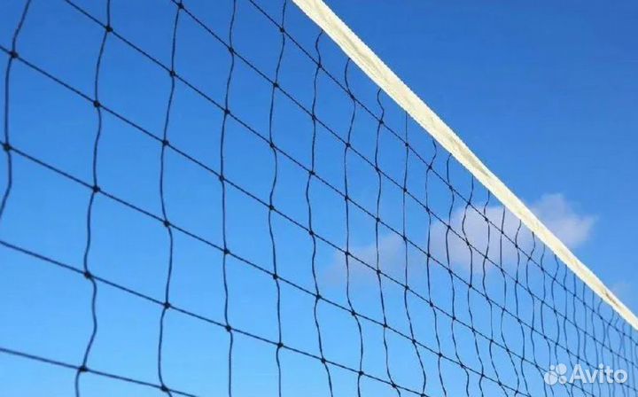 Сетка волейбольная с тросом