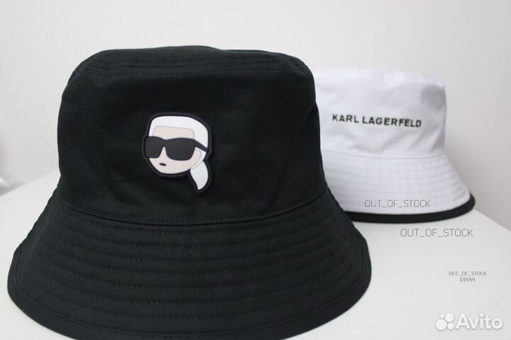 Karl lagerfeld панама двусторонняя оригинал