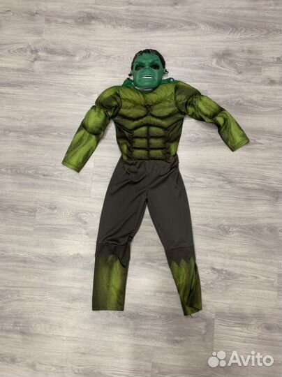 Костюм халка с маской рост 128-134