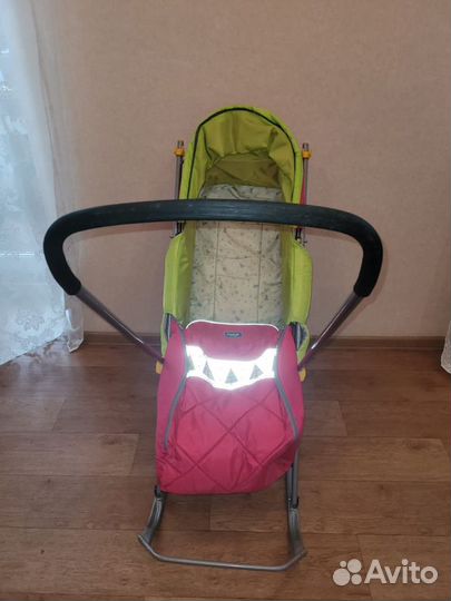 Детские санки коляска