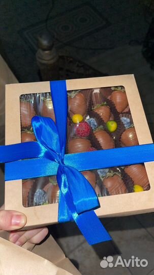 Клубника в шоколаде, Callebaut