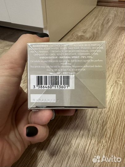 Montblanc signature 30 мл