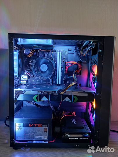 Новый Пк RTX2060 super /Ryzen 5/ 16Gb/SSD+HDD