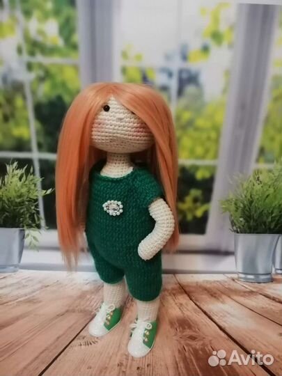 Вязаная кукла