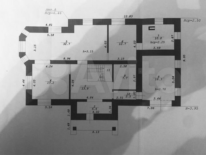Коттедж 280 м² на участке 8 сот.