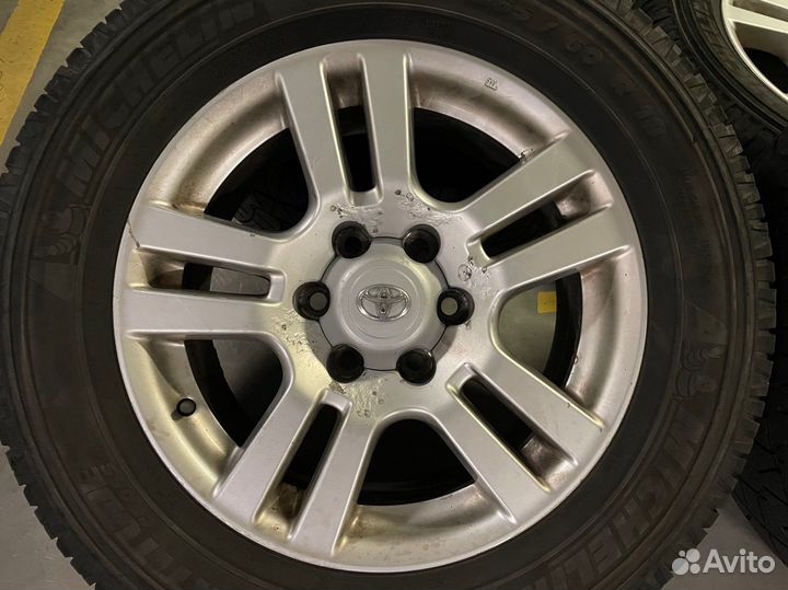 Колеса R18 в сборе оригинал Toyota Prado 150