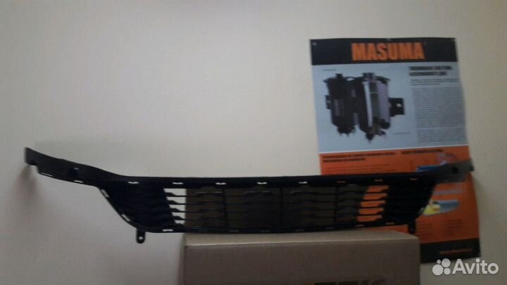 Решетка в бампер Kia Rio 3 2011-2014 дорестайлинг