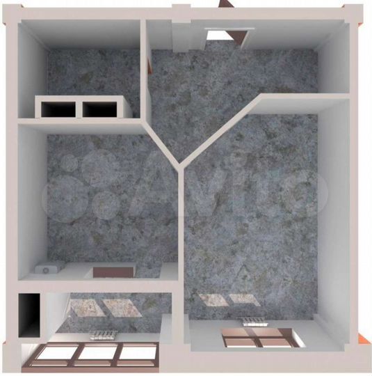 1-к. квартира, 46 м², 11/12 эт.