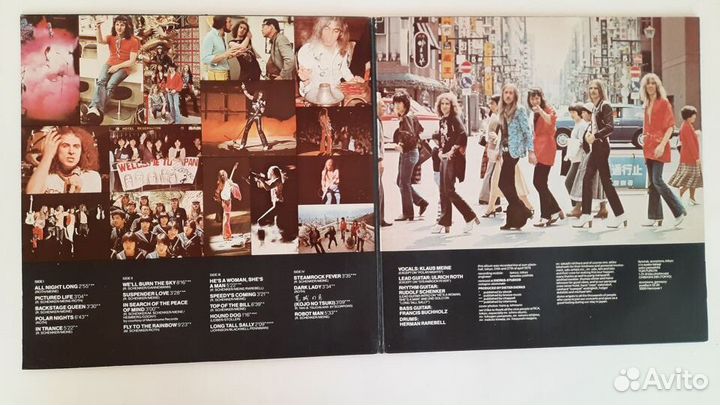 Виниловые пластинки 2LP Scorpions Tokyo tapes