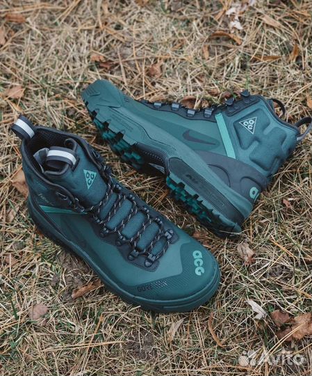 Nike acg air zoom gaiadome gore tex green