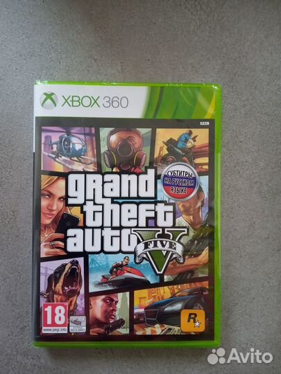 Диск на хбокс 360 гта 5