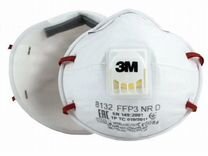 Респиратор 3М 8132 FFP3 NR D (3 степень защиты)