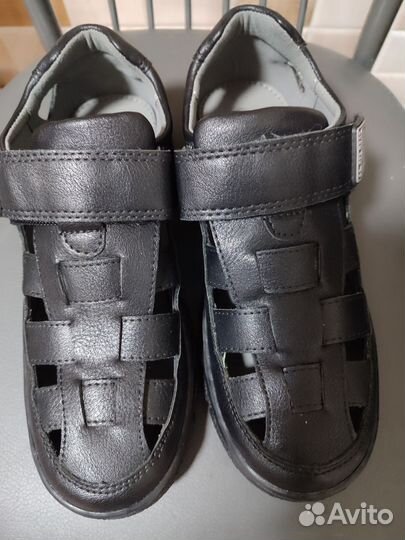 Новые кожаные туфли на мальчика Antilopa 33 р