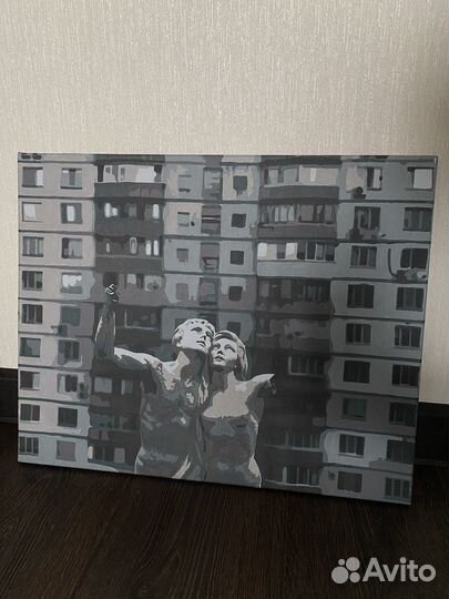 Готовые картины по номерам