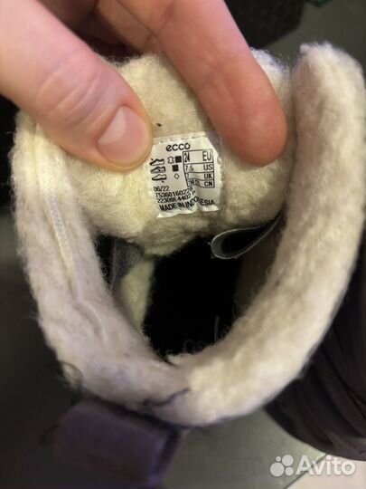 Сапоги зимние ессо