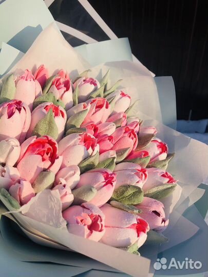 Букеты/цветы из зефира