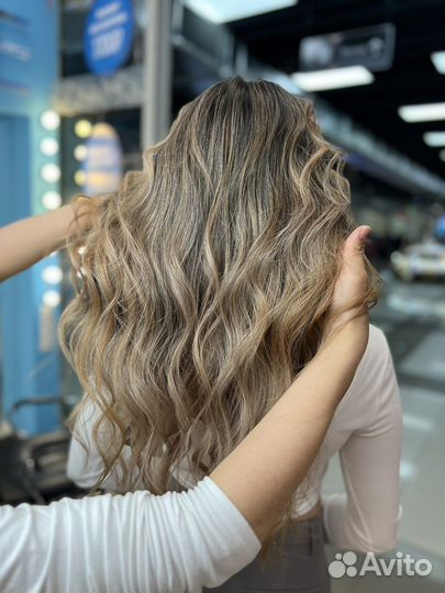 Сложное окрашивание + спа-уход