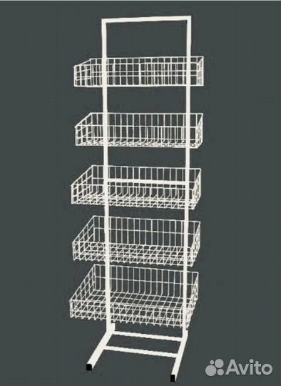 Стойка с корзинами