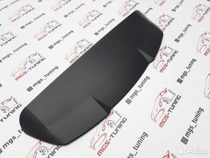 Спойлер стиль RSQ8 на Audi Q8 18-н.в. Черный мат