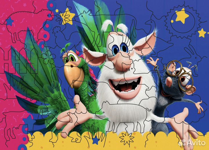 Деревянные пазлы