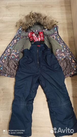 Зимний костюм Reimo на мальчика 110 размер